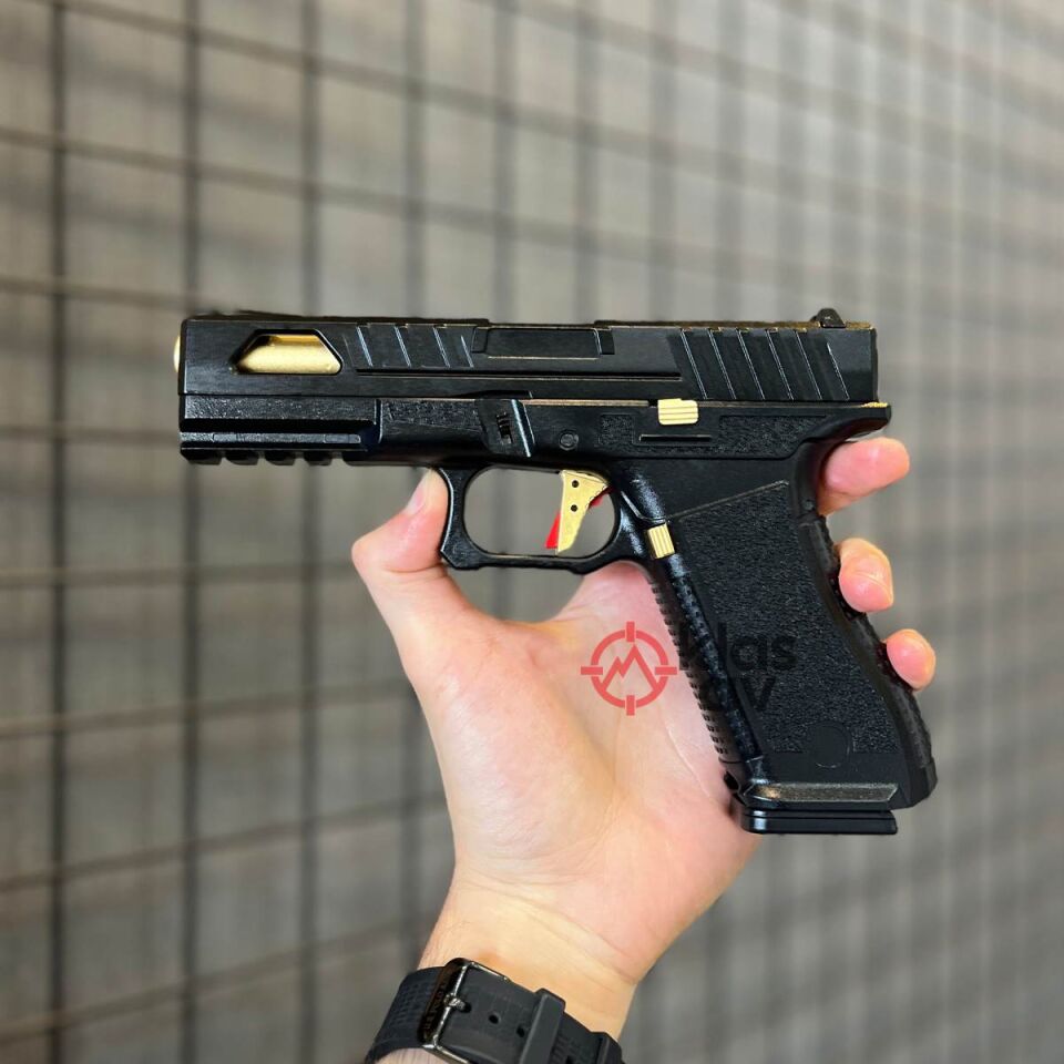 Regalarms Glock 17 S1 Custom Gold Co2 Blowback Airsoft Tabanca