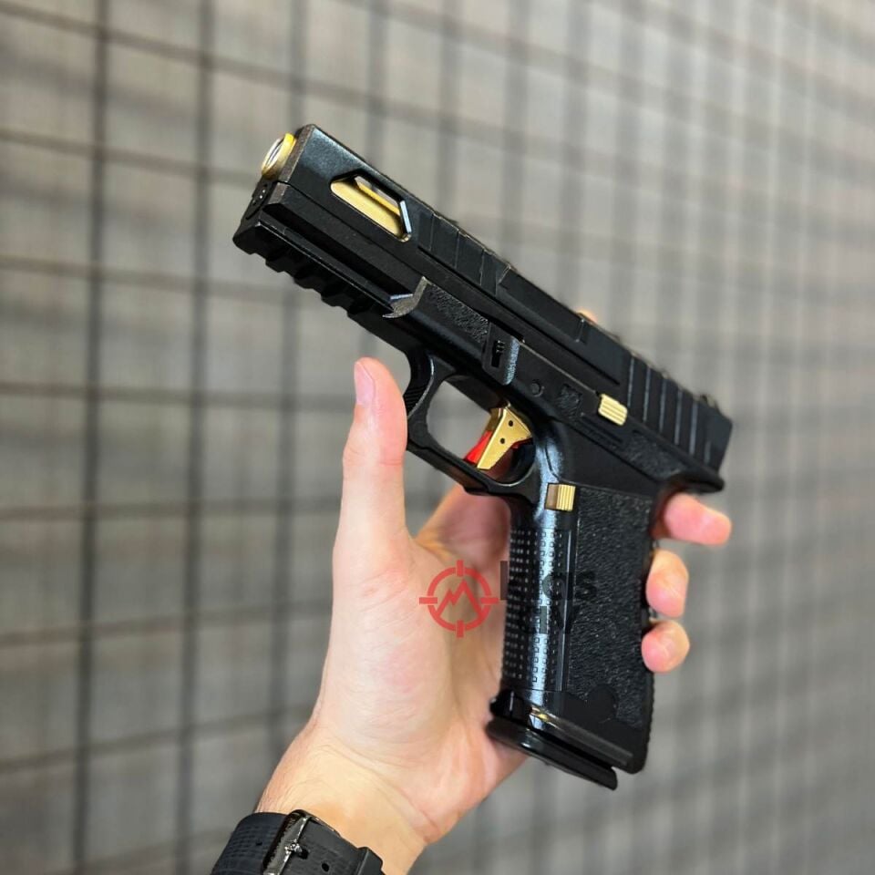 Regal Arms Glock 17 S1 Custom Gold Co2 Blowback Airsoft Tabanca