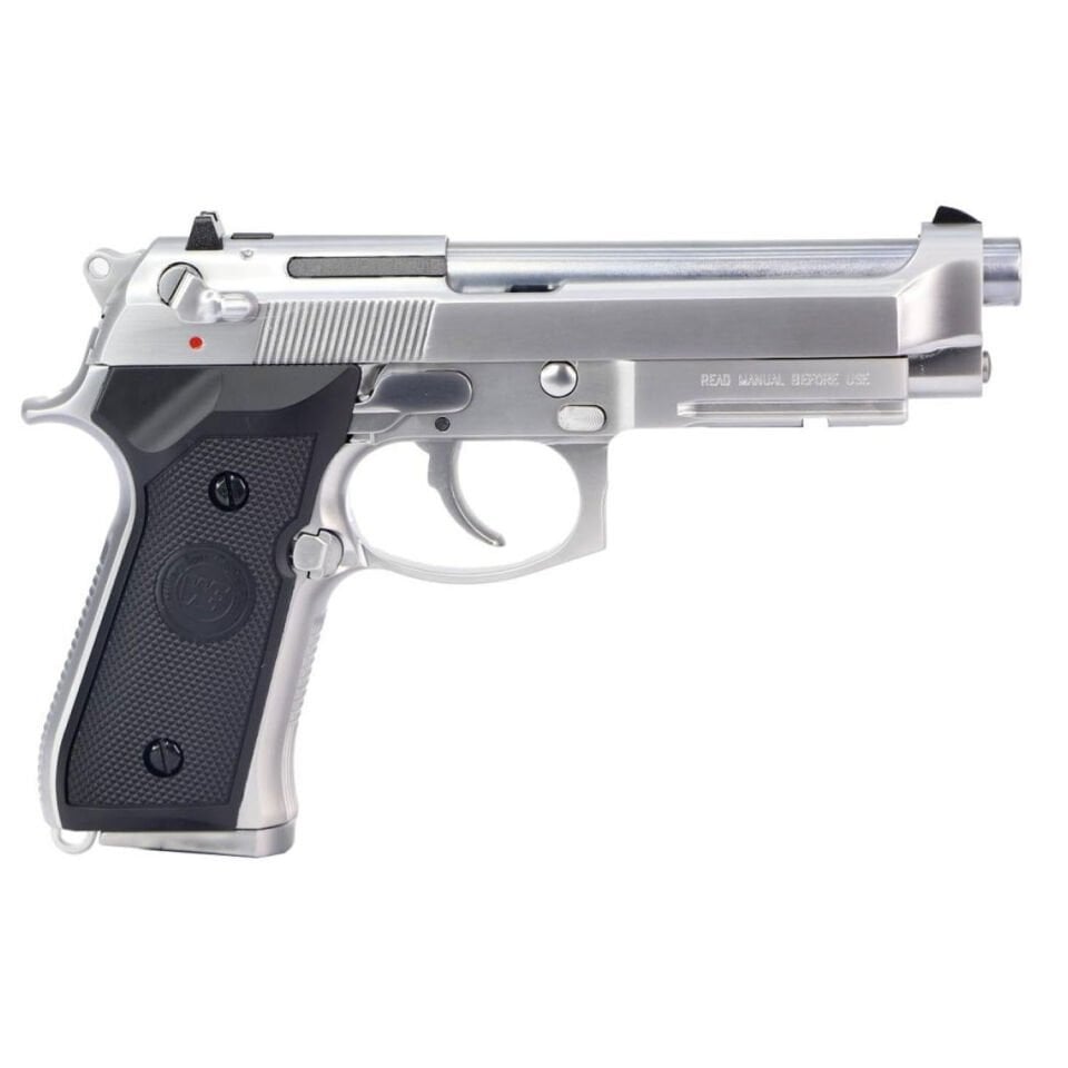 We Beretta M9a1 Rail Sılver Seri Atış Gbb Airsoft Tabanca