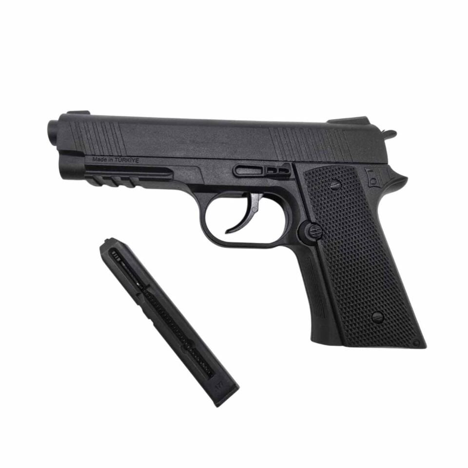 Rubino RBN-1911 Co2 Havalı Tabanca 4.5mm Siyah