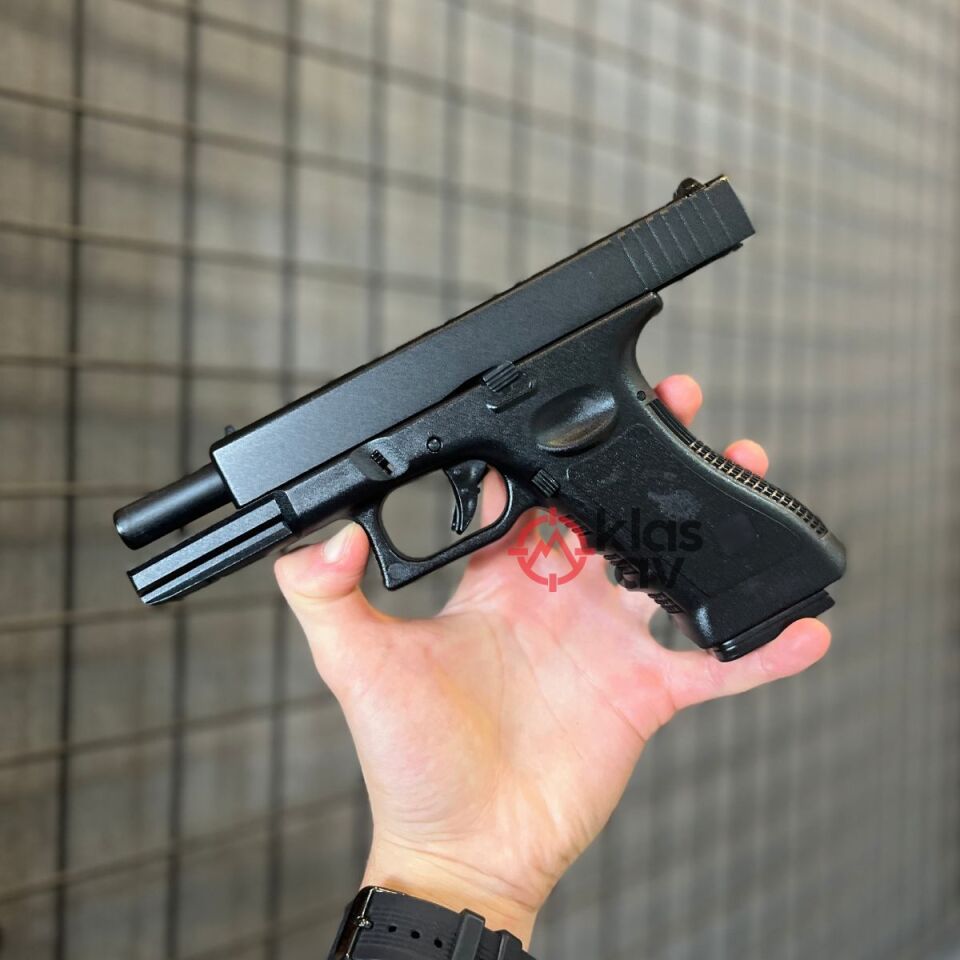 Vigor Glock 17 RA1 Blowback Airsoft Tabanca Siyah (Metal Sürgülü)