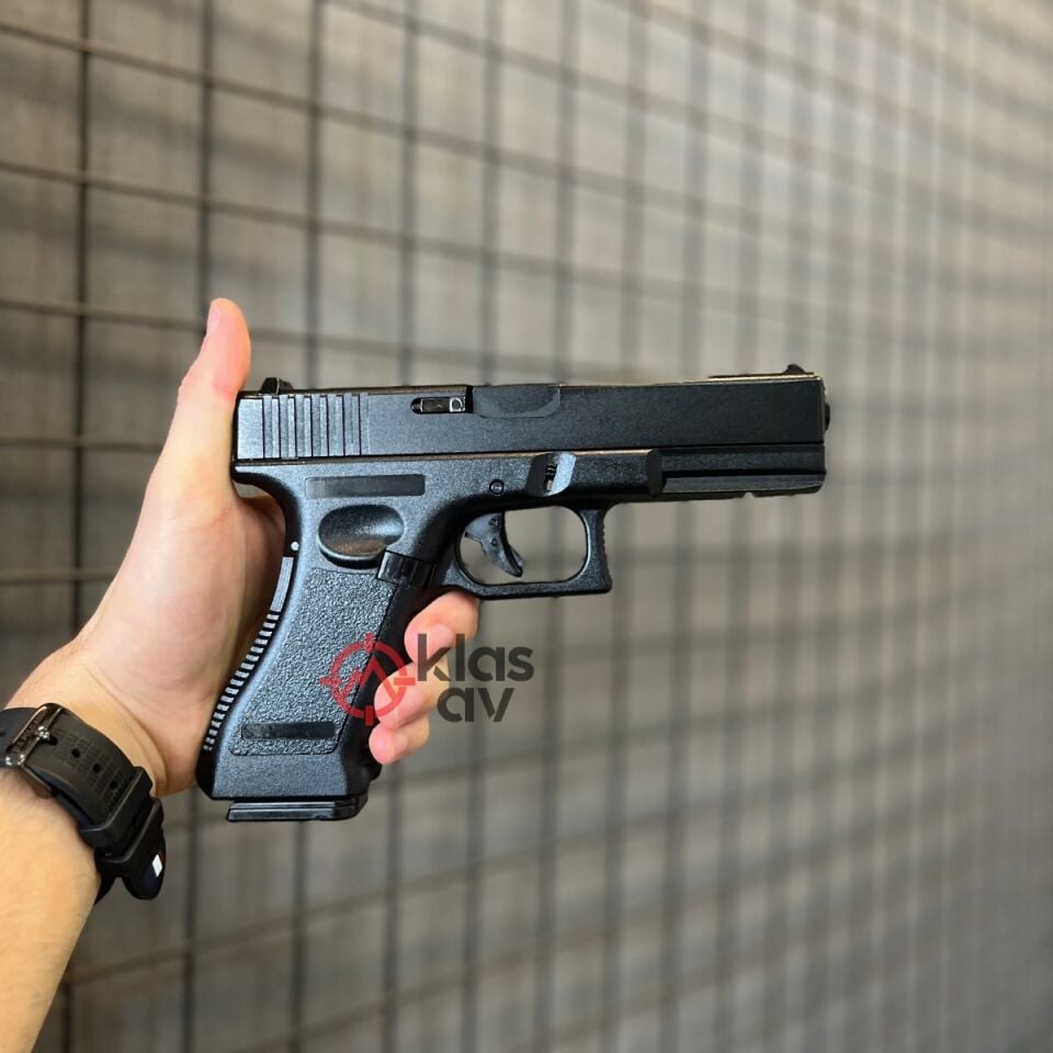 Vigor Glock 17 RA1 Blowback Airsoft Tabanca Siyah (Metal Sürgülü)