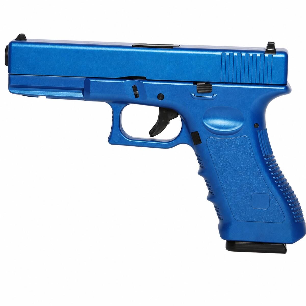 Vigor Glock 17 RA1 Blowback Airsoft Tabanca Mavi (Metal Sürgülü)