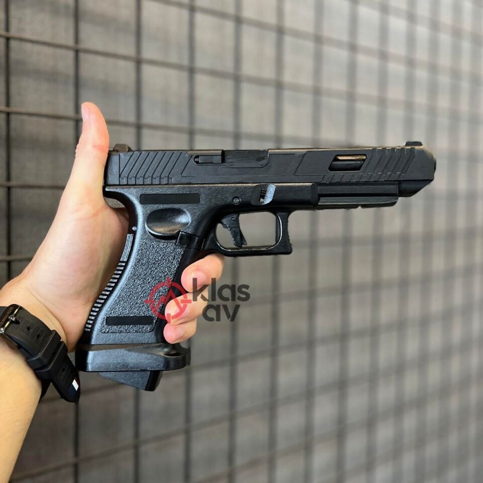 Vigor Glock 34 GreenGas Blowback Airsoft Tabanca Siyah