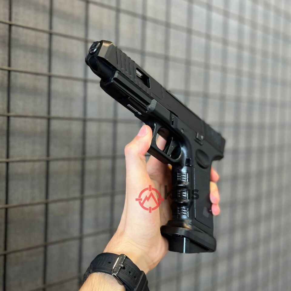 Vigor Glock 34 GreenGas Blowback Airsoft Tabanca Siyah