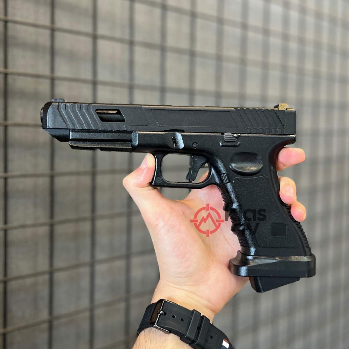 Vigor Glock 34 GreenGas Blowback Airsoft Tabanca Siyah