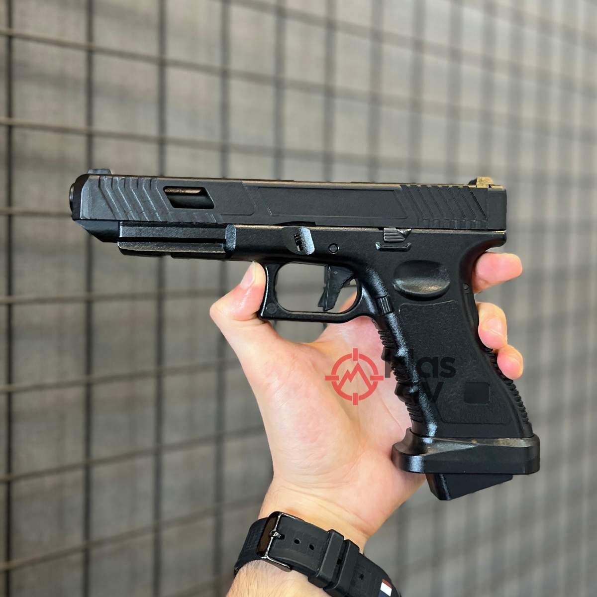 Vigor Glock 34 GreenGas Blowback Airsoft Tabanca Siyah
