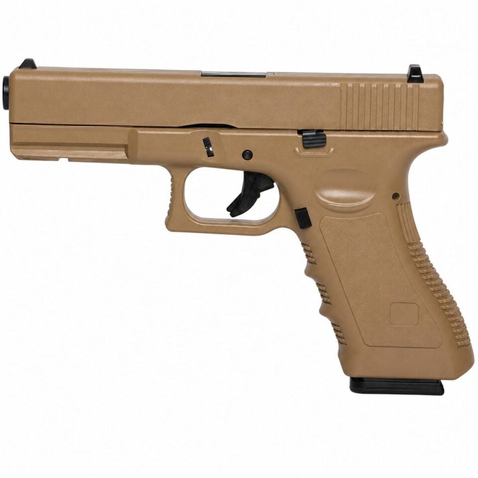 Vigor Glock 17 Polimer Blowback Airsoft Tabanca Tan
