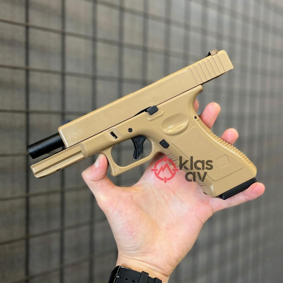 Vigor Glock 17 Polimer Blowback Airsoft Tabanca Tan