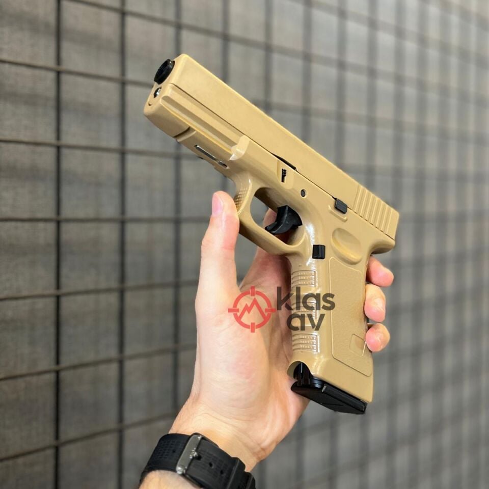 Vigor Glock 17 Polimer Blowback Airsoft Tabanca Tan