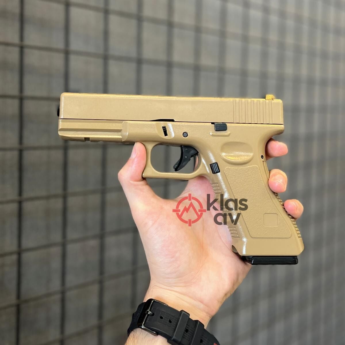 Vigor Glock 17 Polimer Blowback Airsoft Tabanca Tan