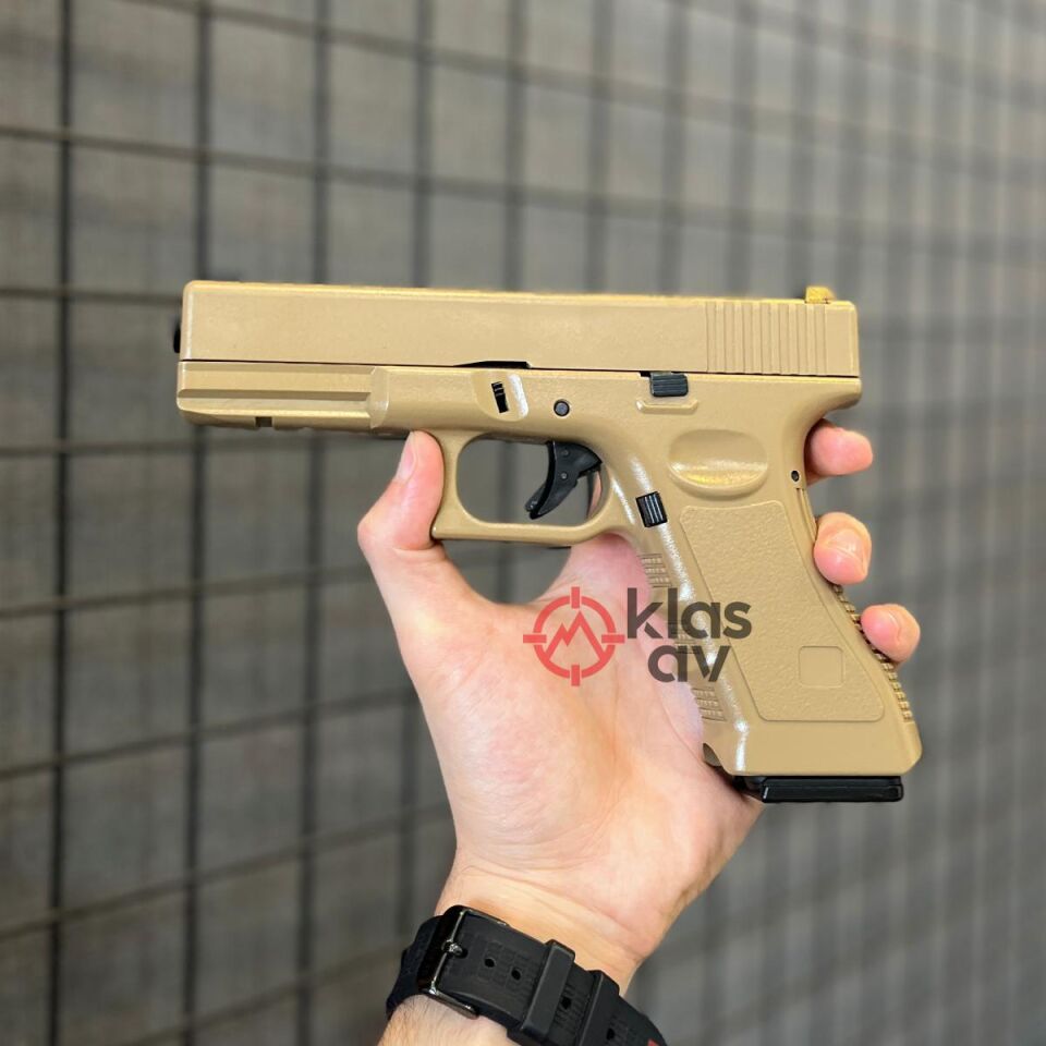 Vigor Glock 17 Polimer Blowback Airsoft Tabanca Tan