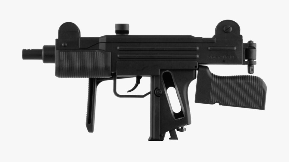 Rubino RBN-CP66 Uzi 4.5mm Havalı Tabanca Siyah