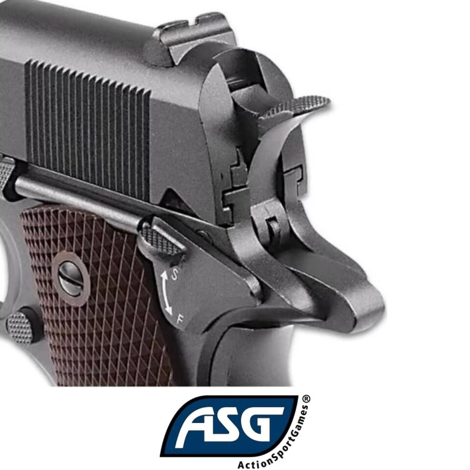 Remington 1911 RAC1 Gri Blowback Havalı Tabanca