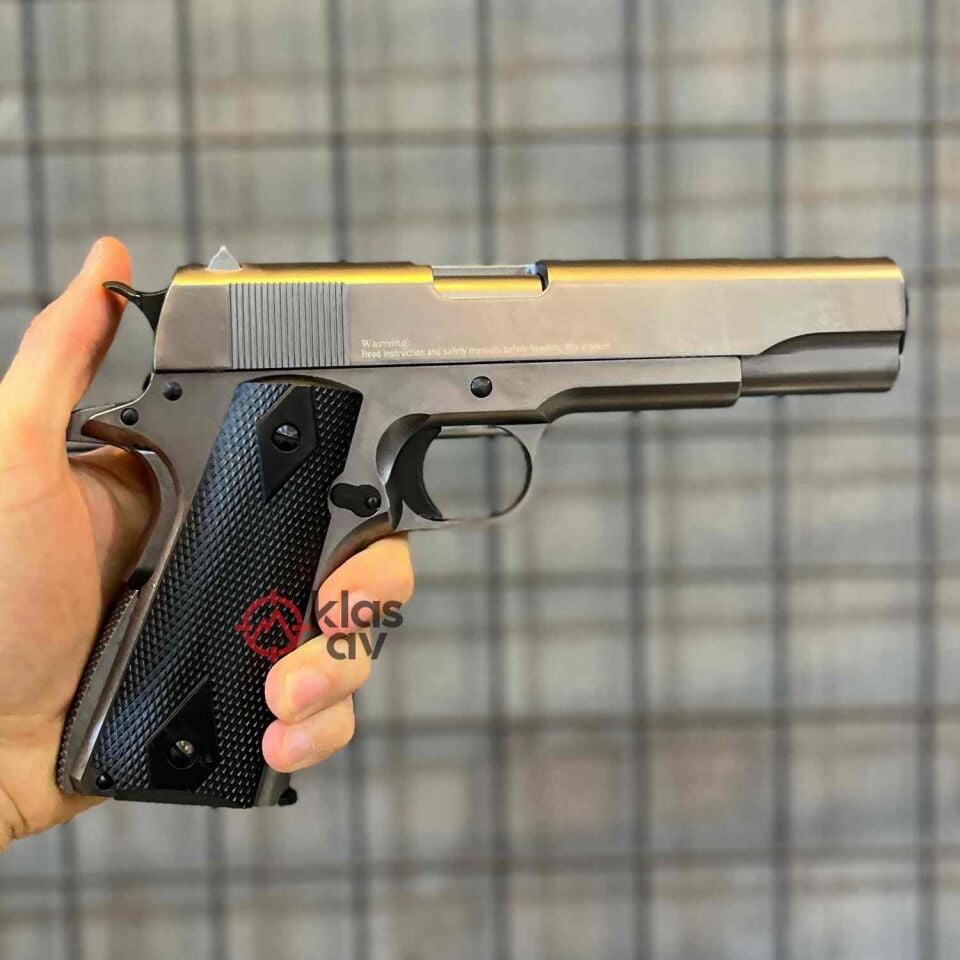 Ekol Es 1911 Colt Blowback Havalı Tabanca -Füme