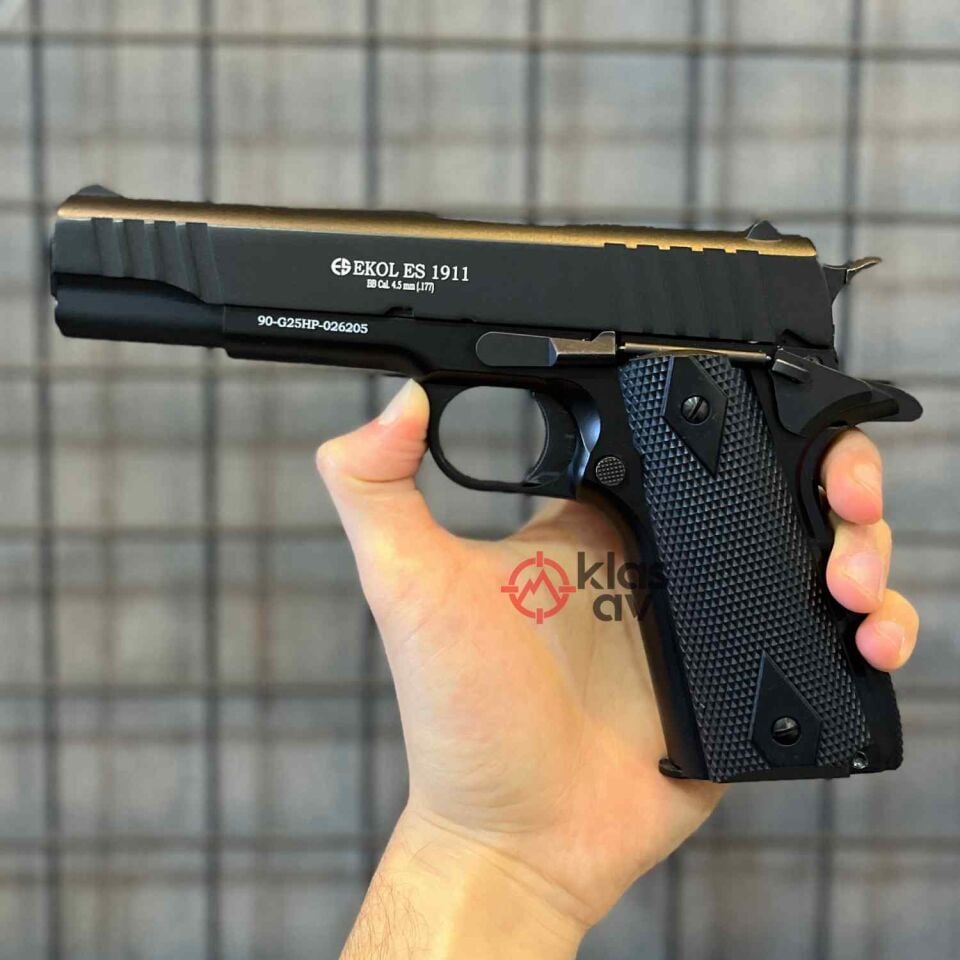Ekol Es 1911 Colt Blowback Havalı Tabanca -Siyah