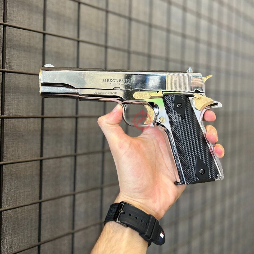 Ekol Es 1911 Colt Parlak Gold Blowback Havalı Tabanca