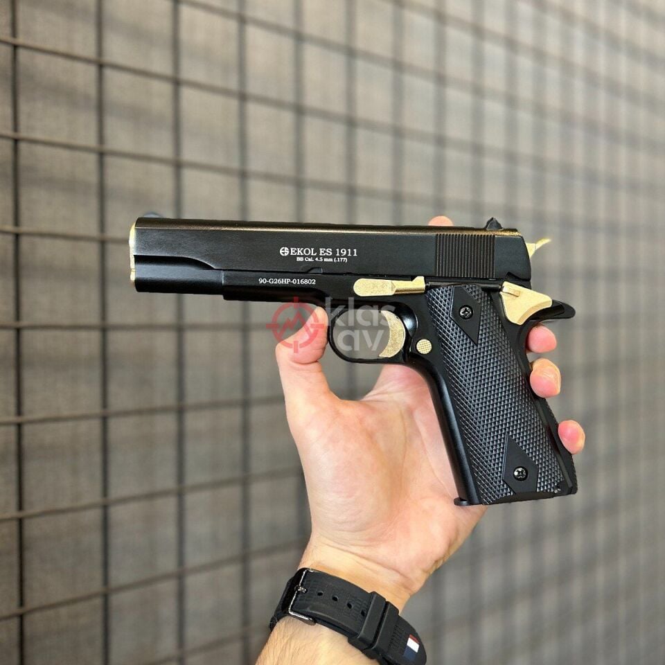 Ekol Es 1911 Colt Mat Gold Blowback Havalı Tabanca