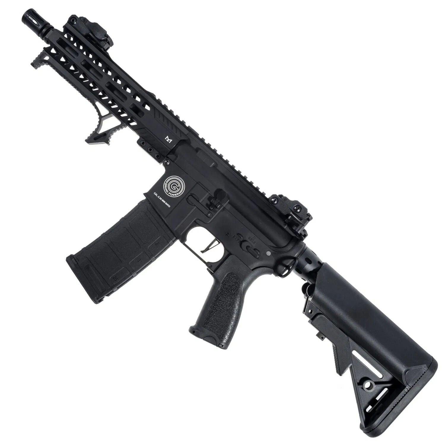 Delta Armory Grand Power AR15 M-Lok Short ALPHA Siyah AEG Airsoft Tüfek