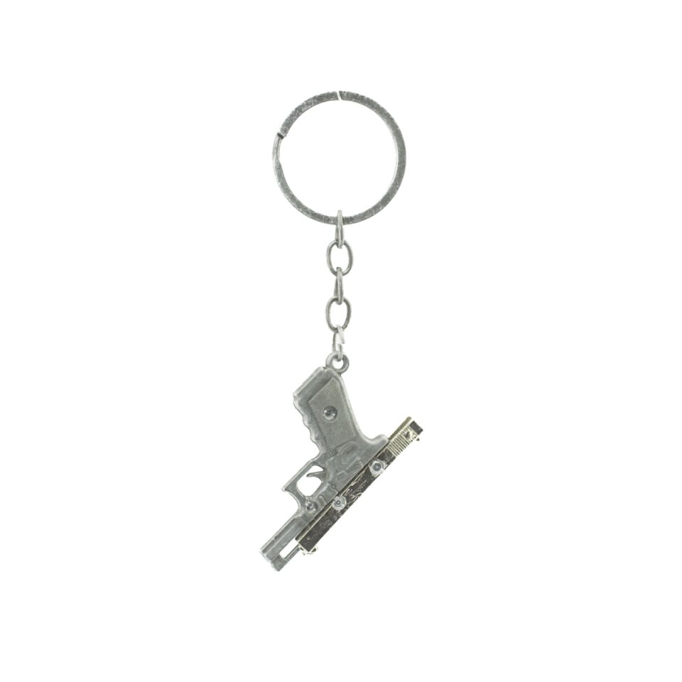 Glock Üst Kızak Hareketli Anahtarlık Çinko Metal (TP-04)