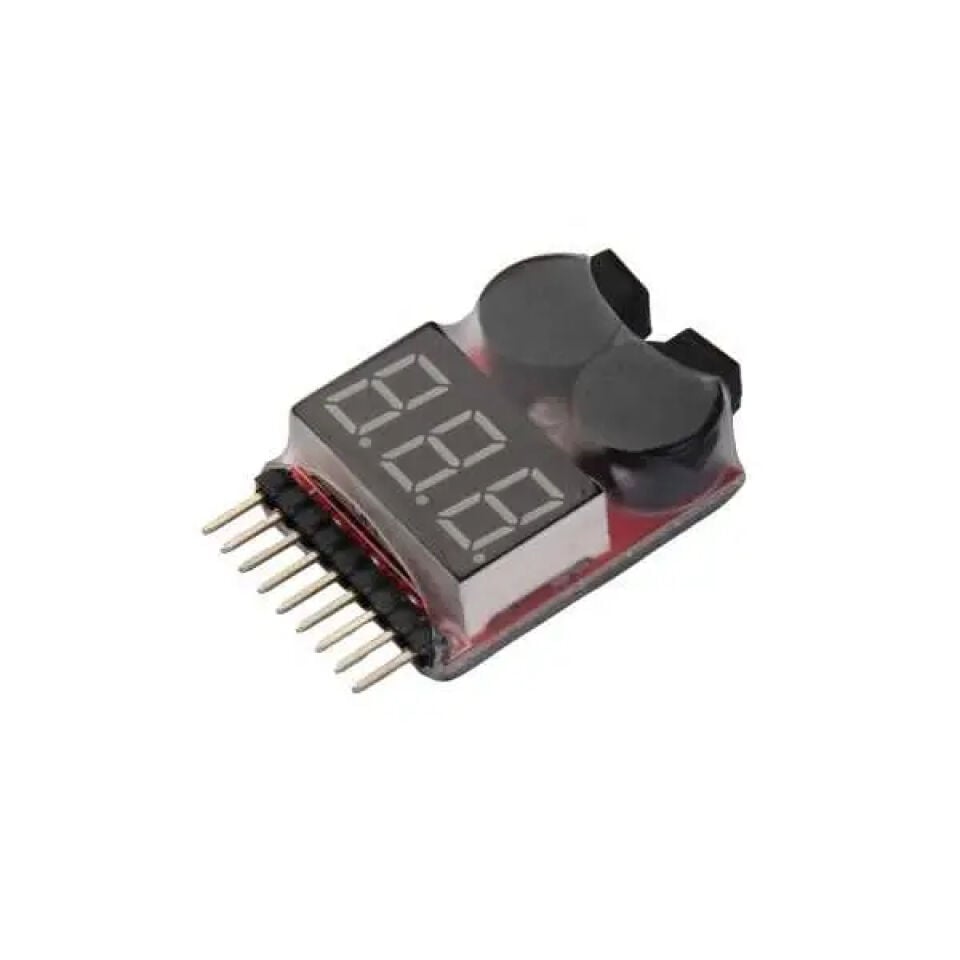 1S-8S Lipo Voltaj Ölçer ve Buzzer Alarm Modülü